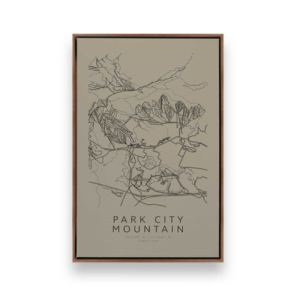 [Color:Walnut], Picture of art in a Walnut frame