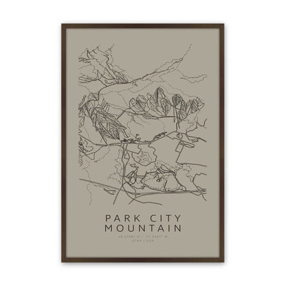 [Color:Brown], Picture of art in a Brown frame