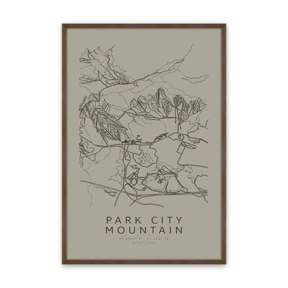 [Color:Walnut], Picture of art in a Walnut frame