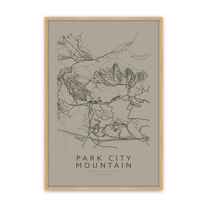 [Color:American Maple], Picture of art in a American Maple frame