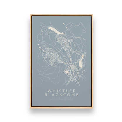 [Color:American Maple], Picture of art in a American Maple frame