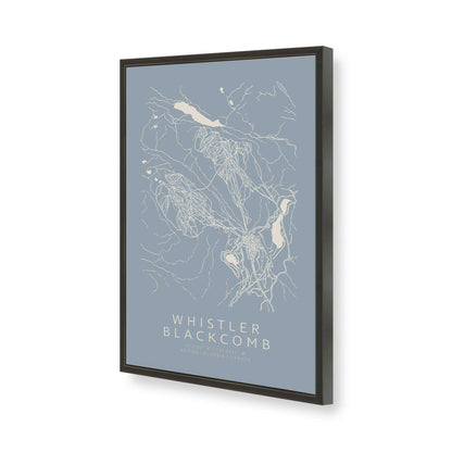 [Color:Satin Black], Picture of art in a Satin Black frame of the corner