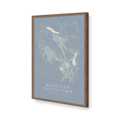 [Color:Walnut], Picture of art in a Walnut frame of the corner