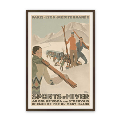 [Color:Belvinder Brown], Picture of art in a Belvinder Brown frame