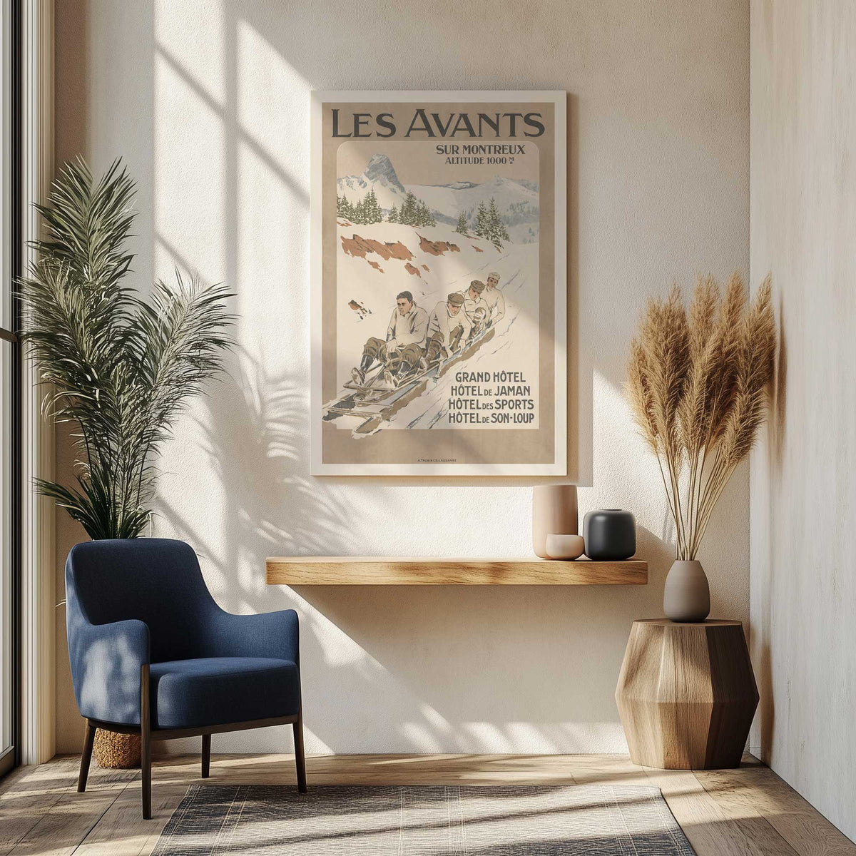 Picture of art in a room