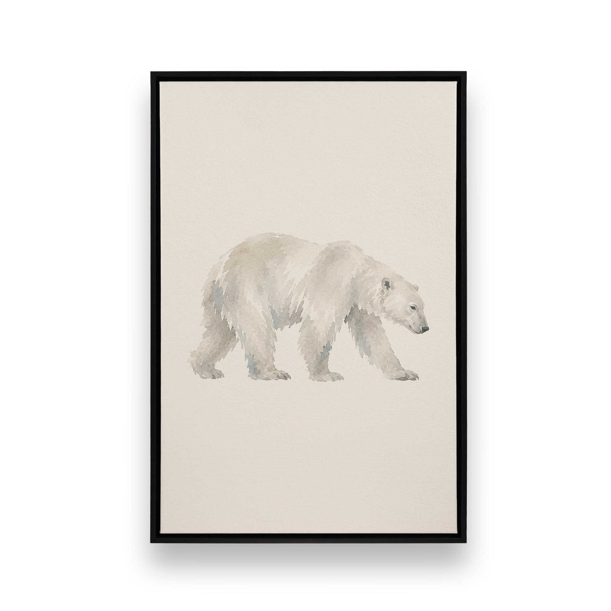 [Color:Satin Black], Picture of art in a Satin Black frame