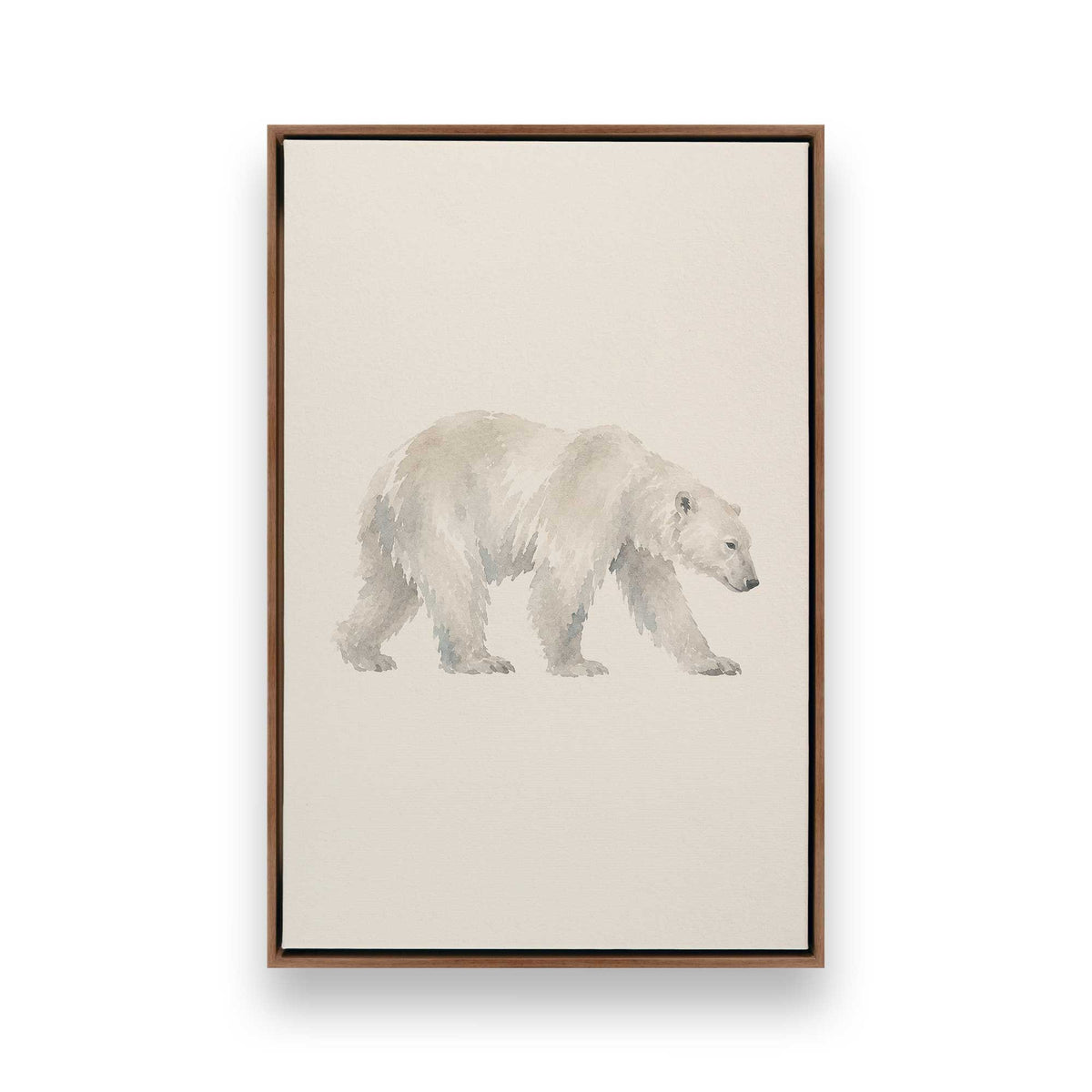 [Color:Walnut], Picture of art in a Walnut frame