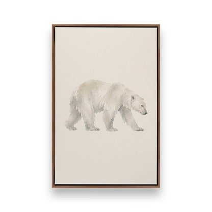 Winter Animals, Set of 4 Canvas Prints