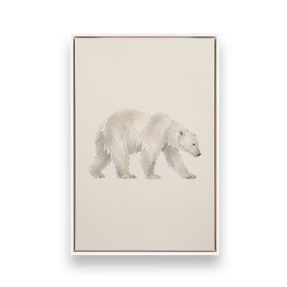 Winter Animals, Set of 4 Canvas Prints