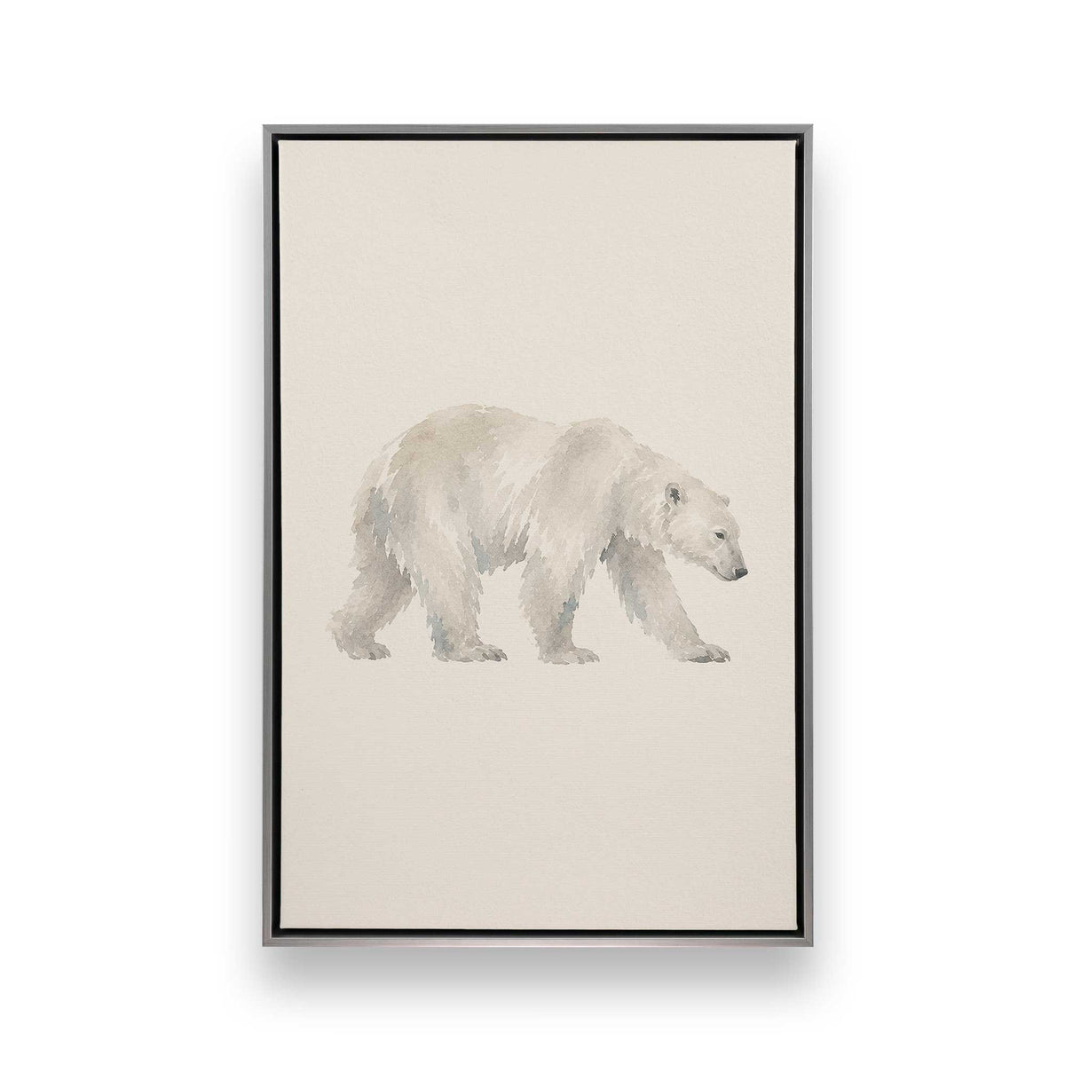 Winter Animals, Set of 4 Canvas Prints
