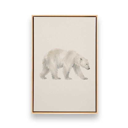 Winter Animals, Set of 4 Canvas Prints