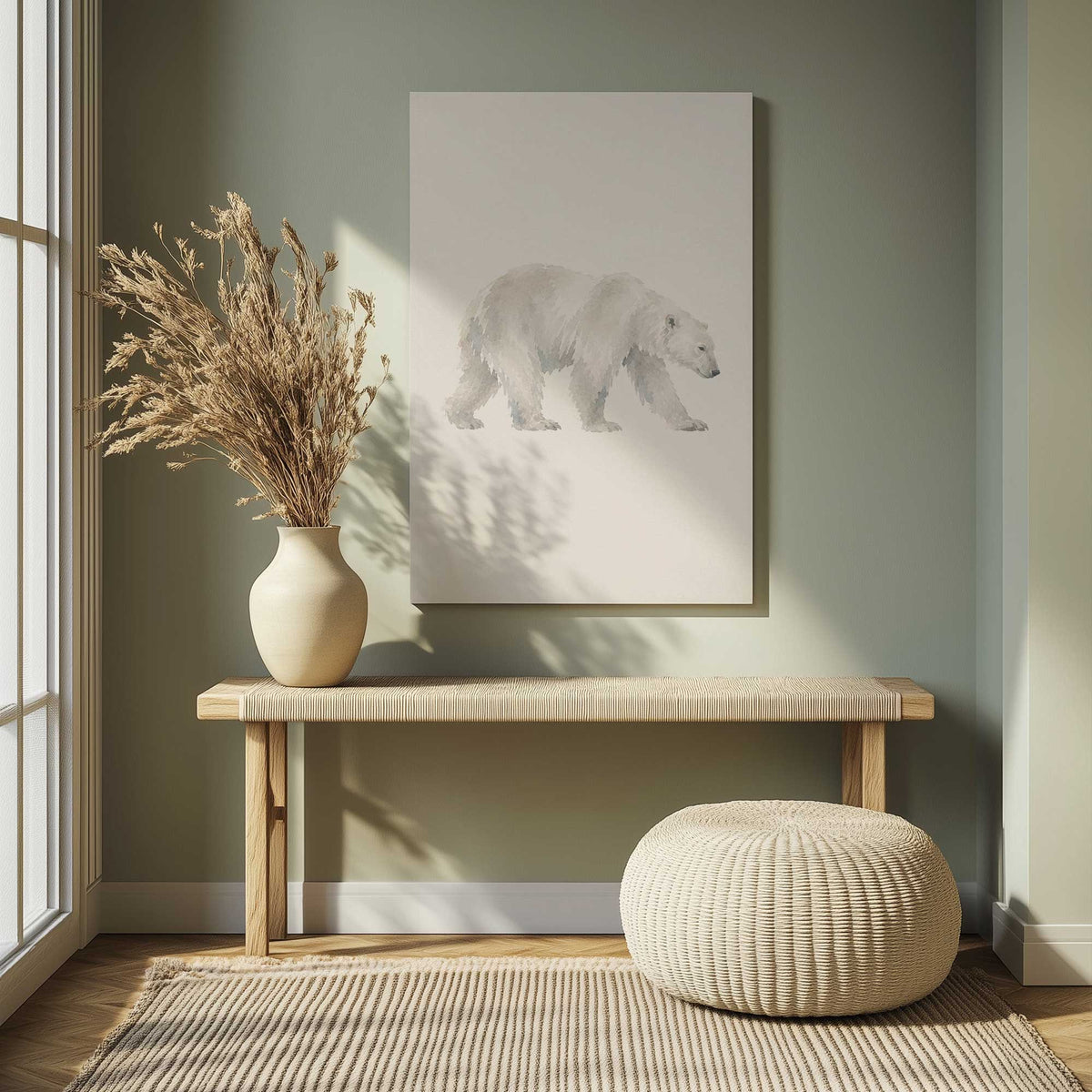 Picture of art in a room