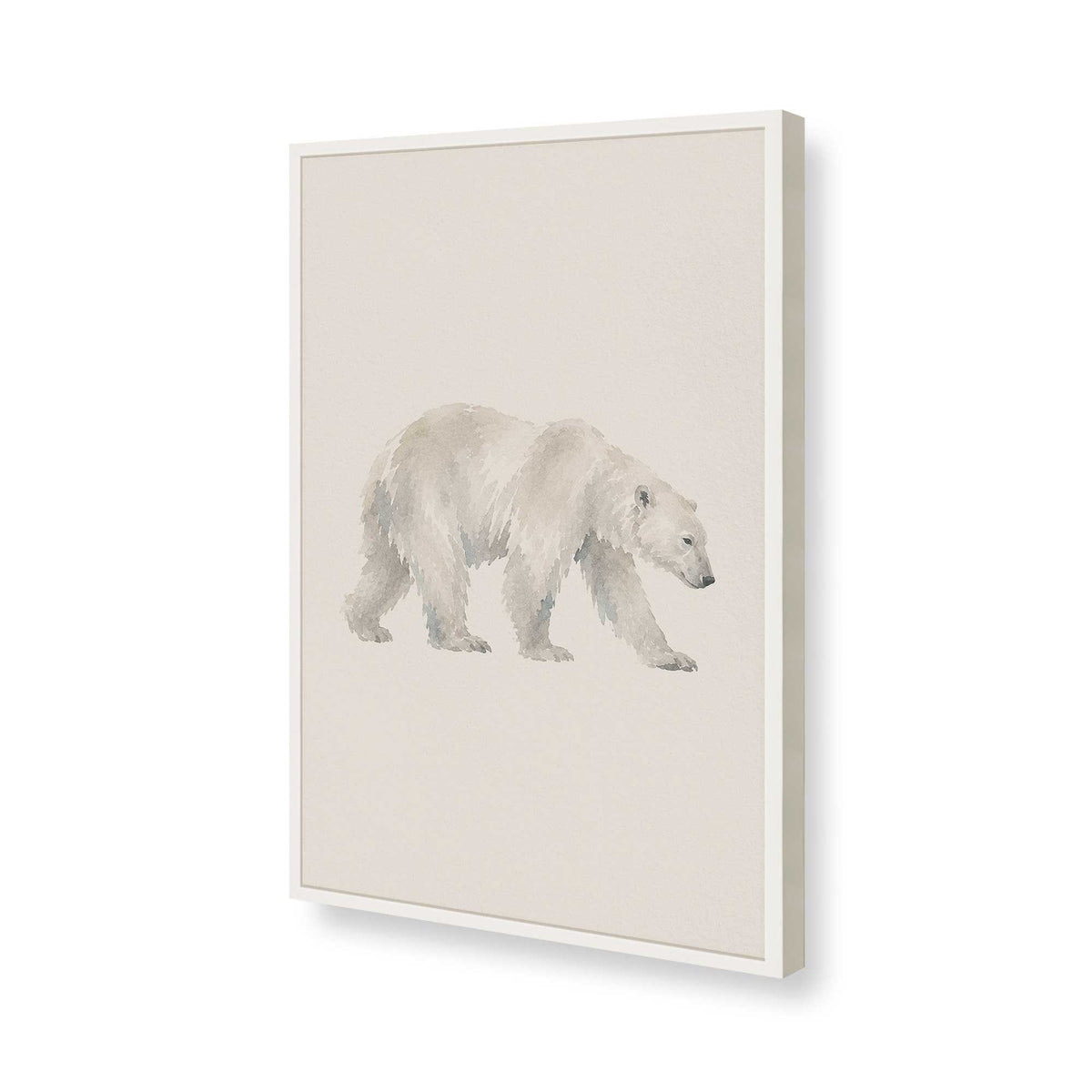 [Color:Opaque White], Picture of art in a Opaque White frame of the corner