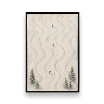 [Color:Satin Black], Picture of art in a Satin Black frame
