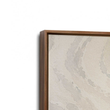 [Color:Walnut], Picture of art in a Walnut frame at an angle