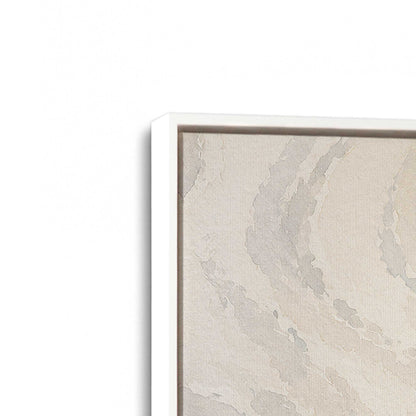 [Color:Opaque White], Picture of art in a White frame at an angle