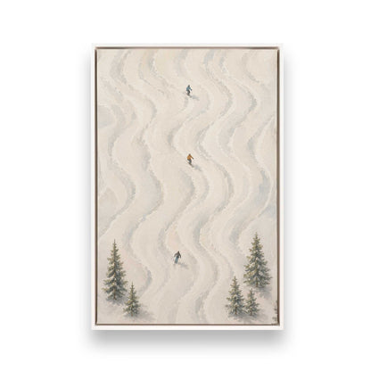 [Color:Opaque White], Picture of art in a White frame
