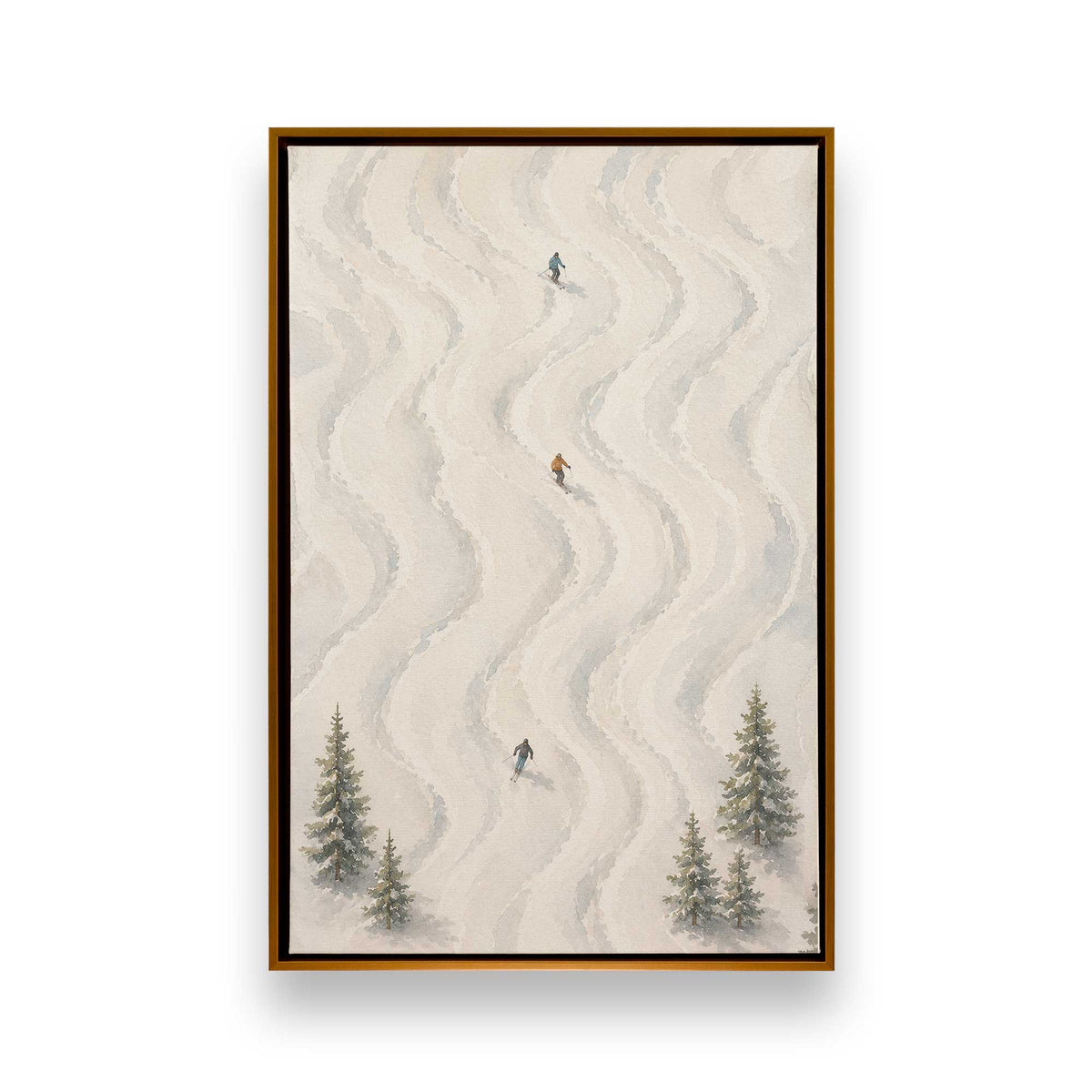 [Color:Polished Gold], Picture of art in a Polished Gold frame