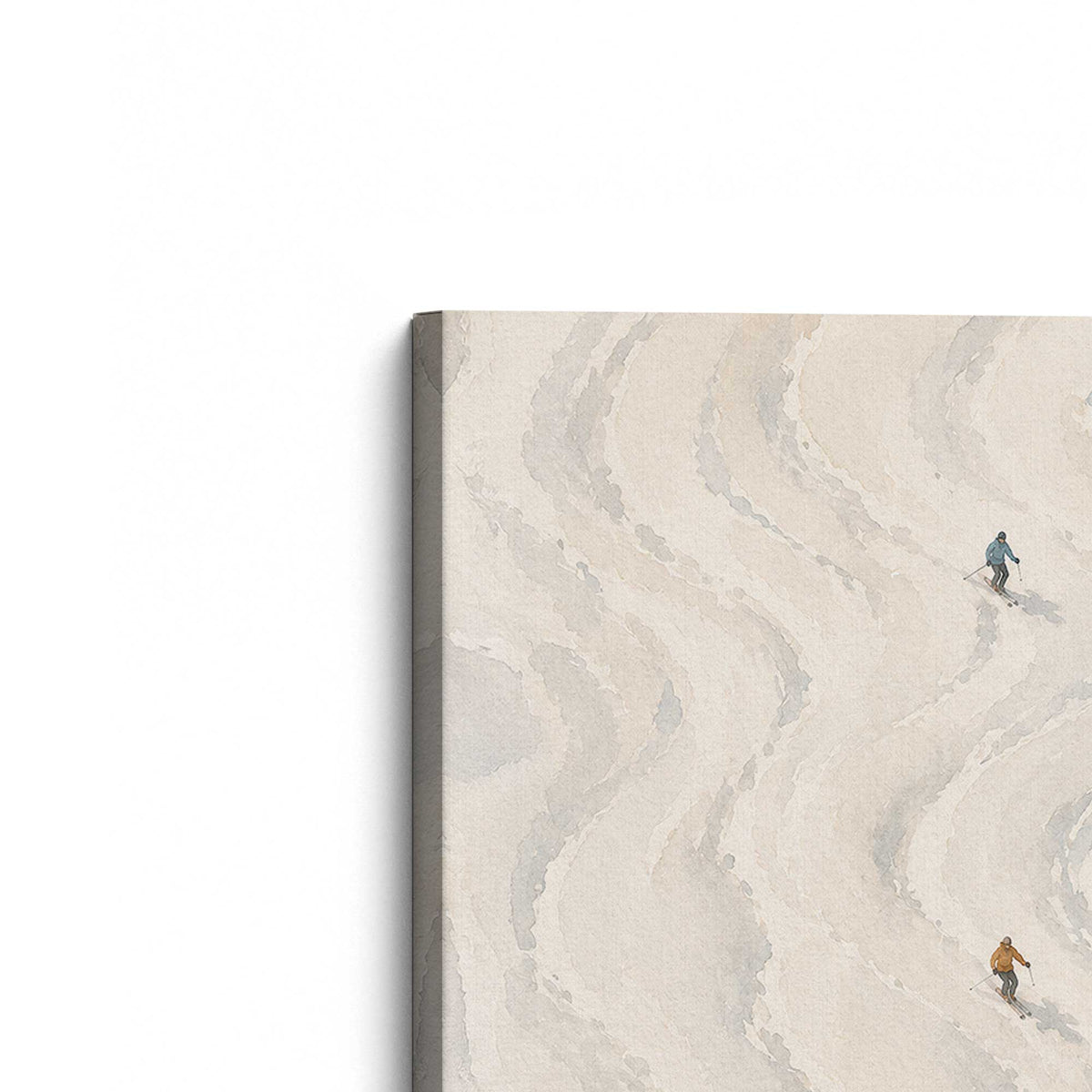 [Color:Stretched Canvas], Picture of the corner of the art
