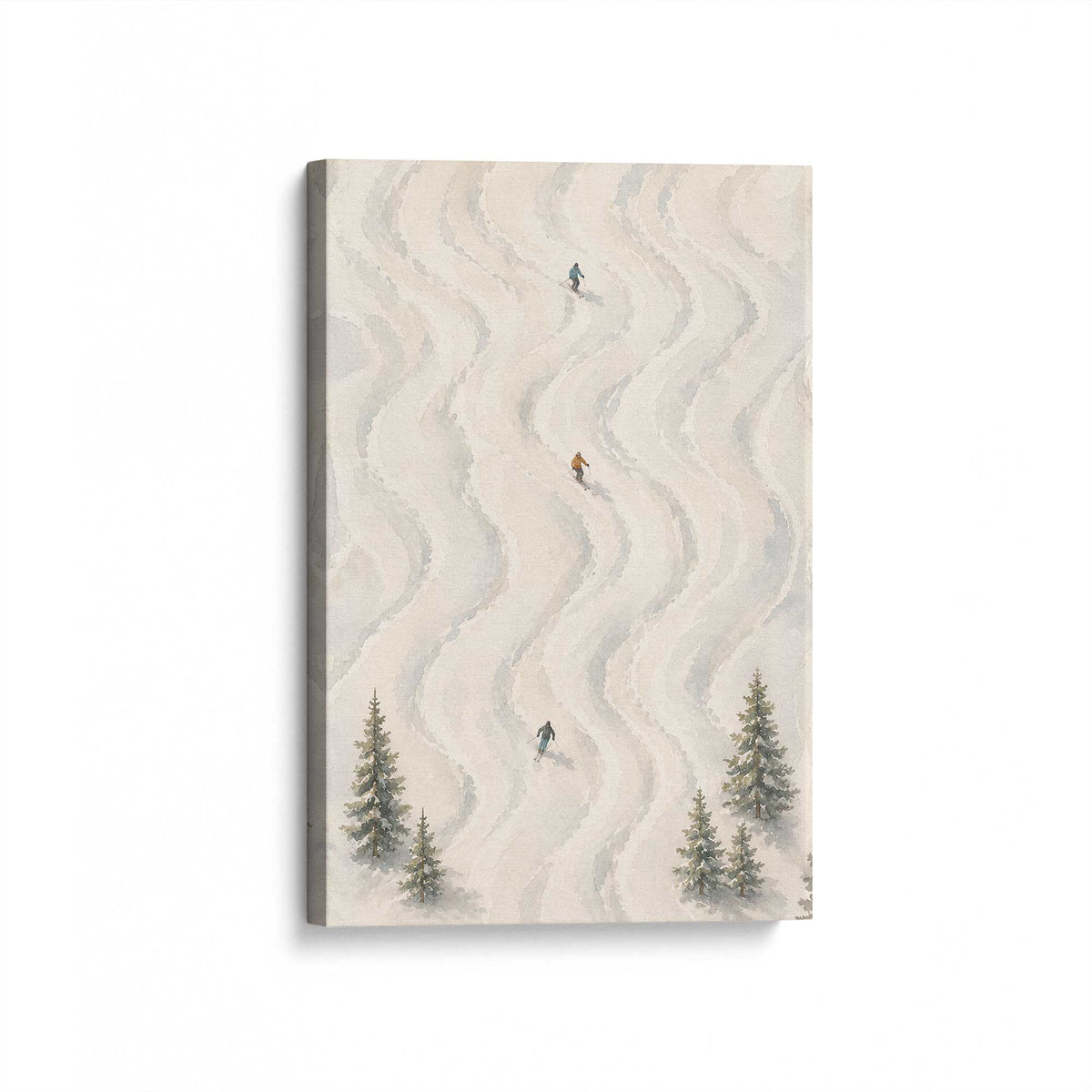 [Color:Stretched Canvas], Picture of art at an angle