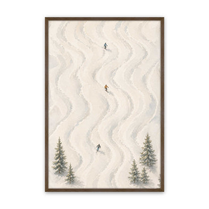 [Color:Walnut], Picture of art in a Walnut frame
