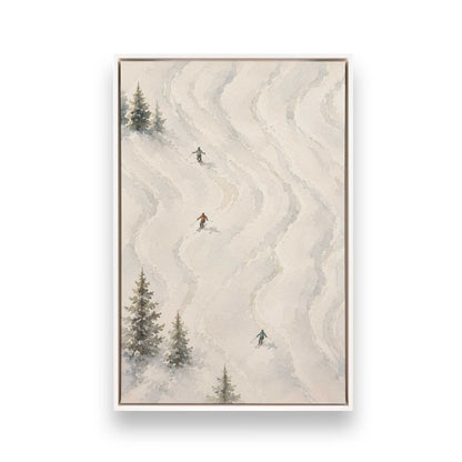 [Color:Opaque White], Picture of art in a White frame