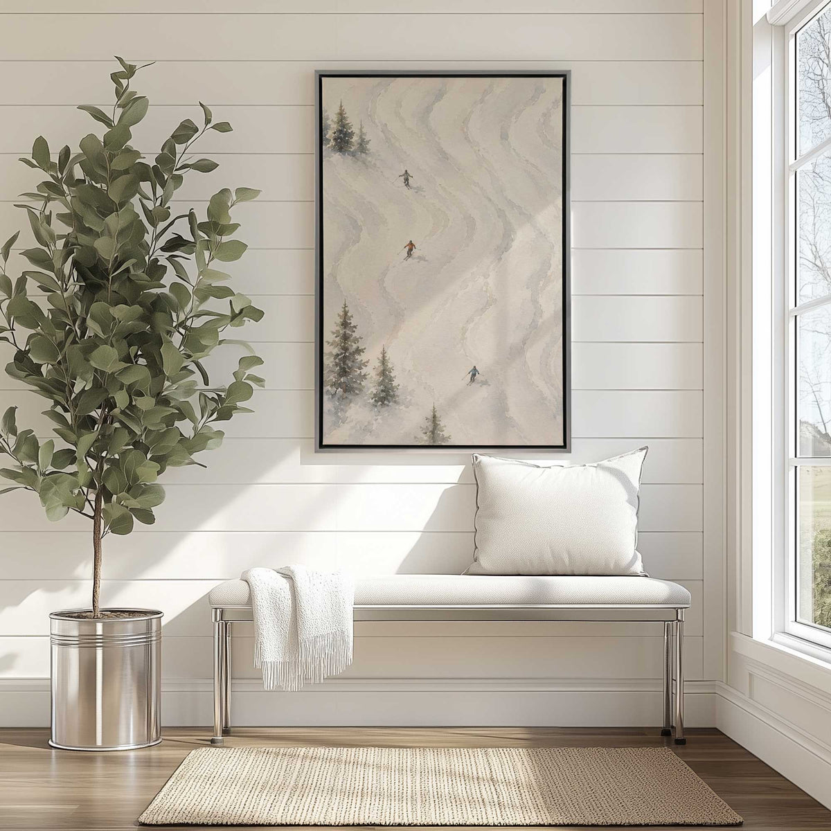 Picture of art in a room