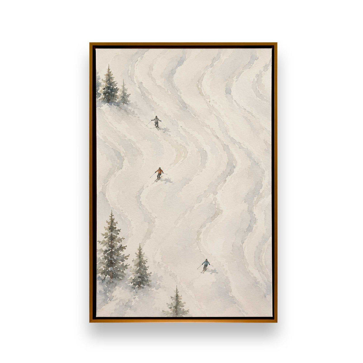 [Color:Polished Gold], Picture of art in a Polished Gold frame