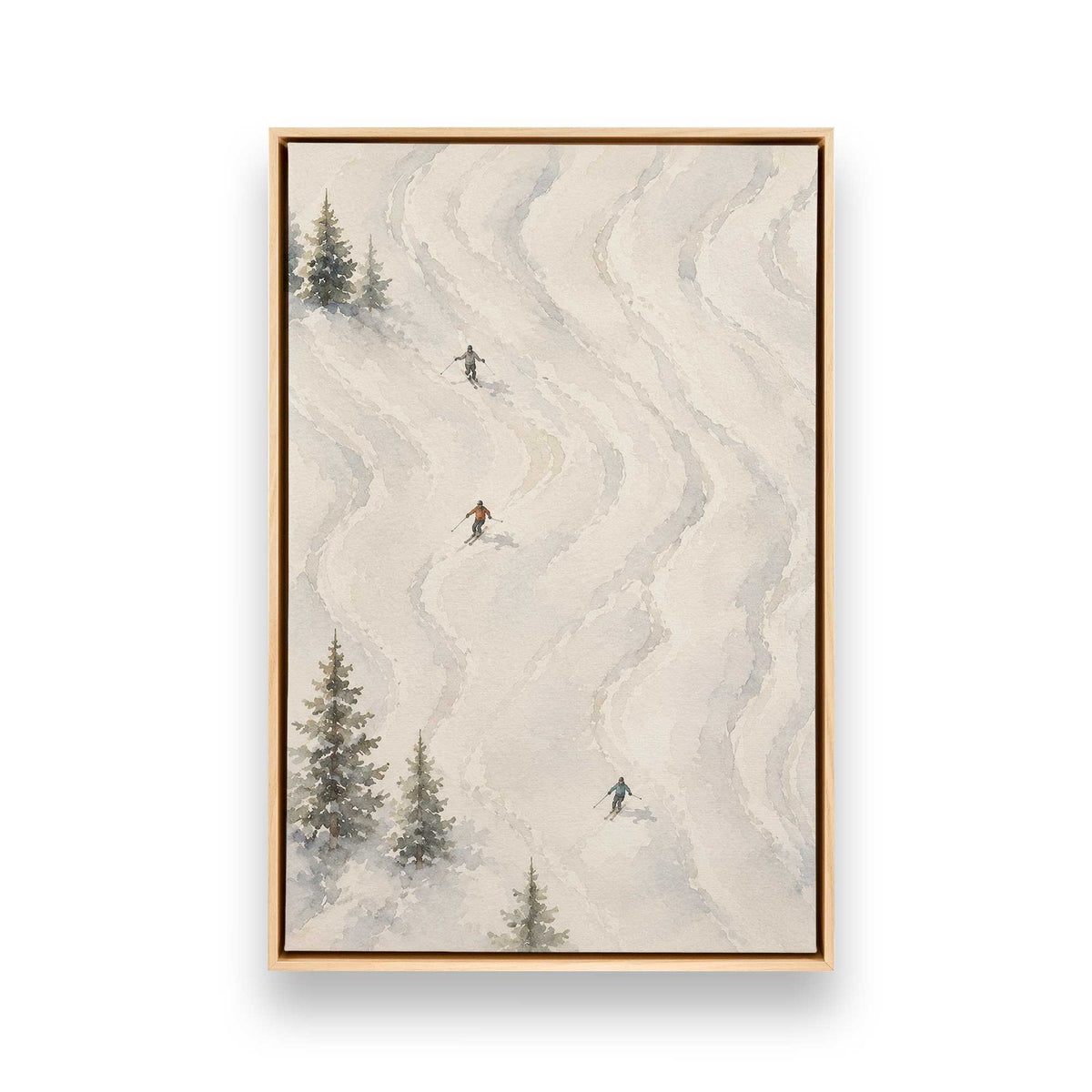 [Color:American Maple], Picture of art in an American Maple frame