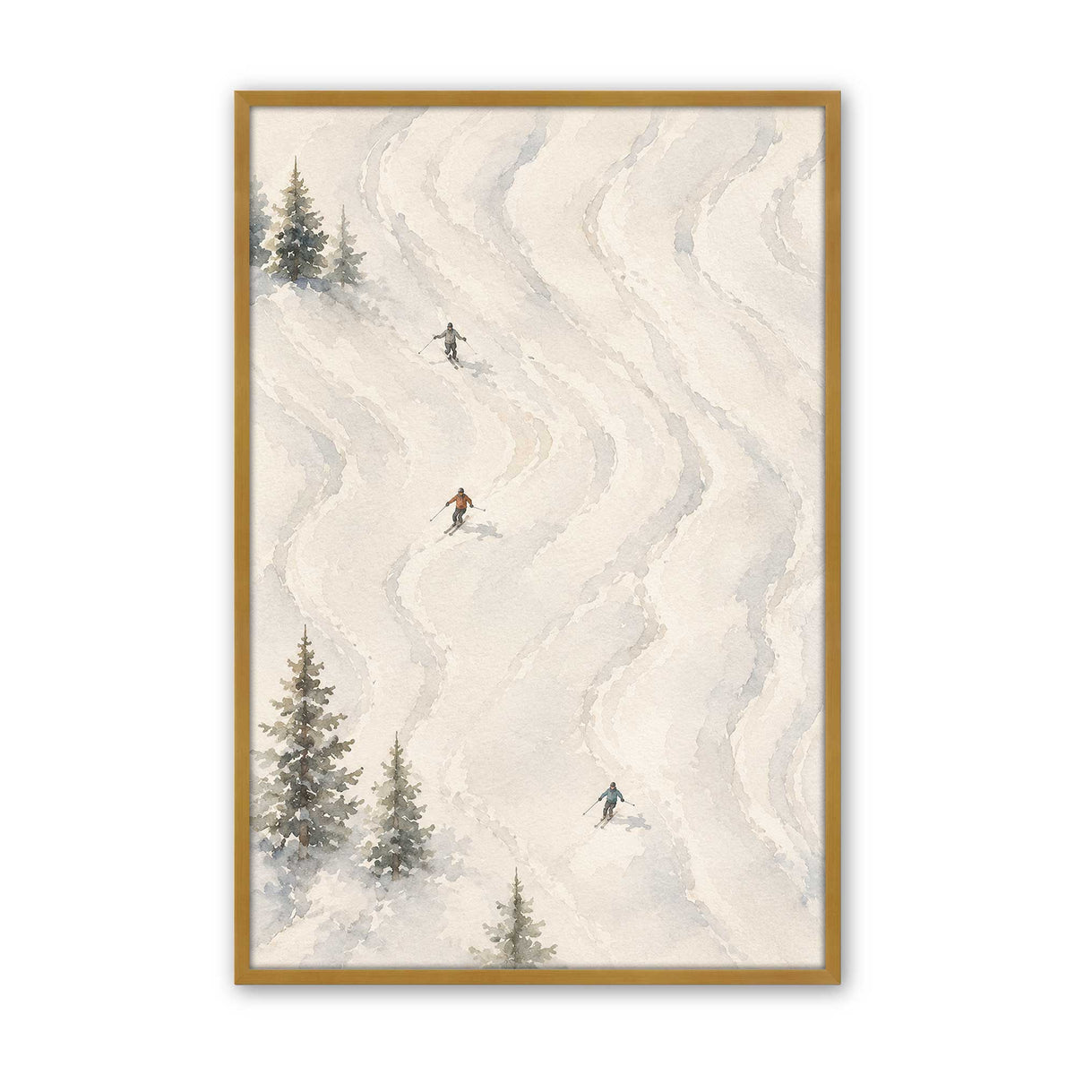[Color:Polished Gold], Picture of art in a Polished Gold frame