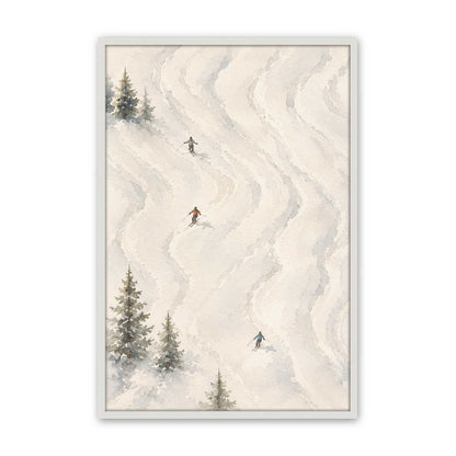 [Color:Opaque White], Picture of art in an Opaque White frame