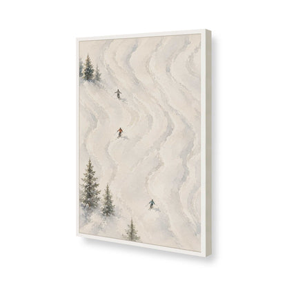 [Color:Opaque White], Picture of art in a Opaque White frame of the corner