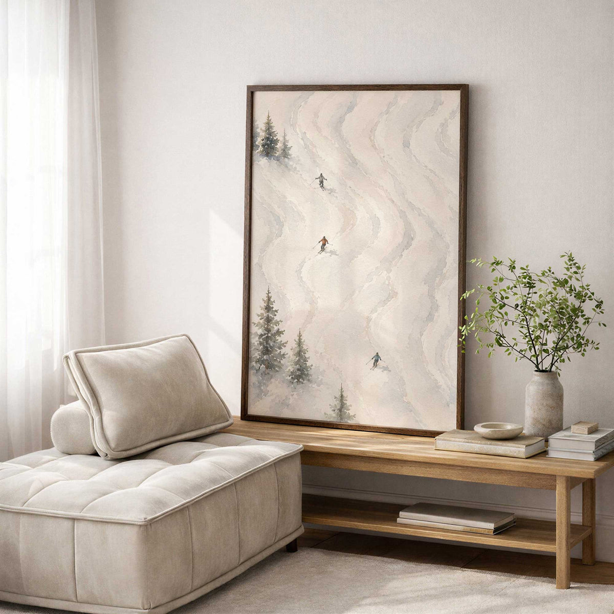 Picture of art in a room
