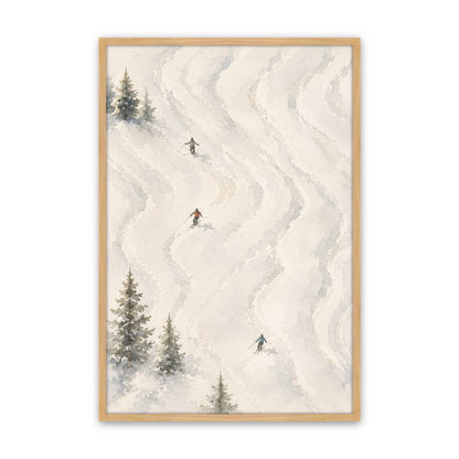 [Color:American Maple], Picture of art in a American Maple frame