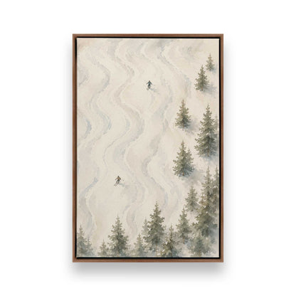 [Color:Walnut], Picture of art in a Walnut frame