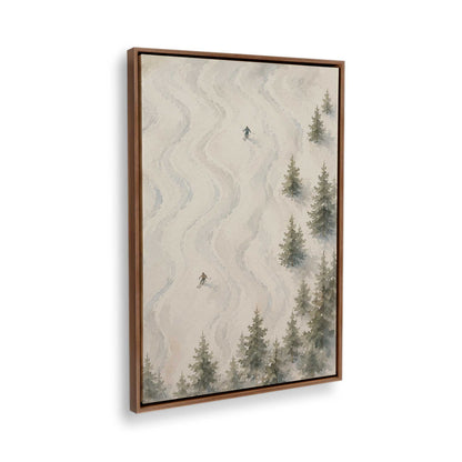 [Color:Walnut], Picture of the corner of the art