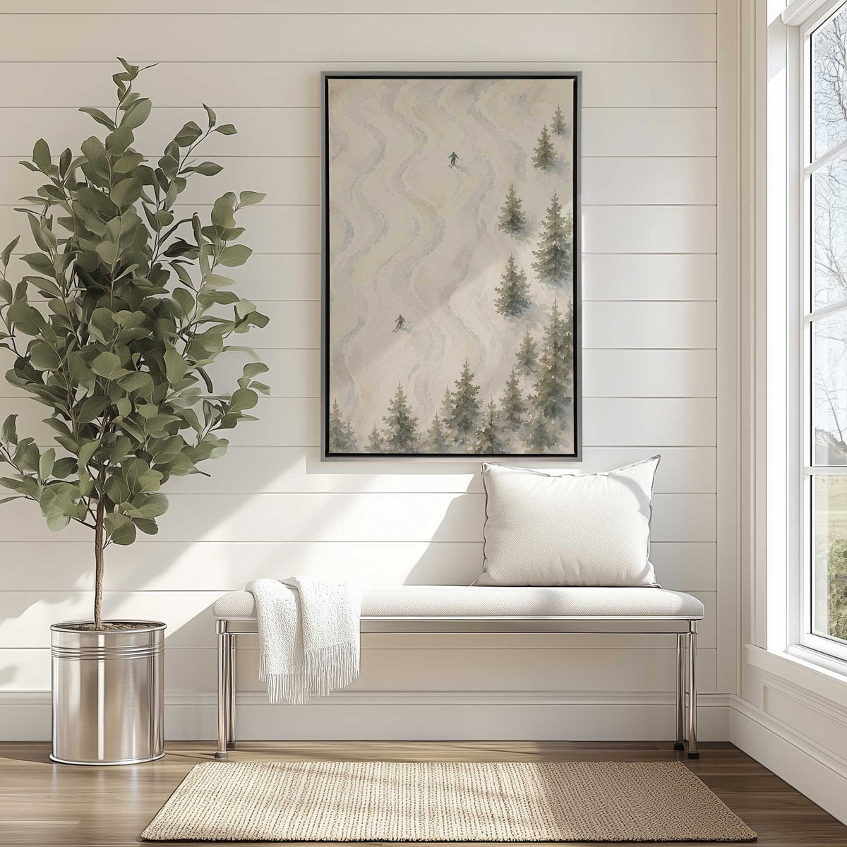 Picture of art in a room