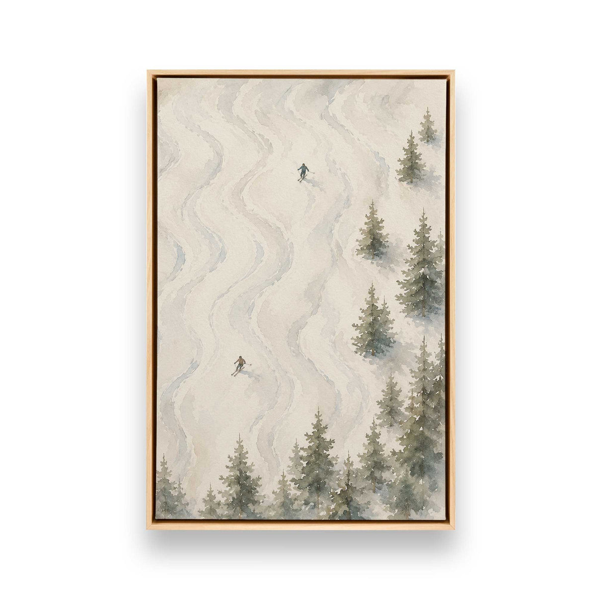 Powder Day Parade, Set of 3 Canvas Prints