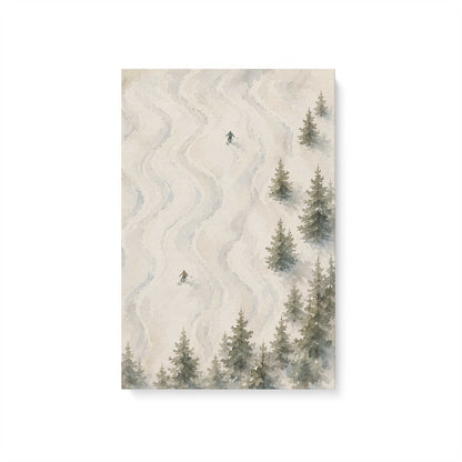 Powder Day Parade, Set of 3 Canvas Prints