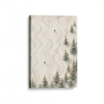 [Color:Stretched Canvas], Picture of art at an angle