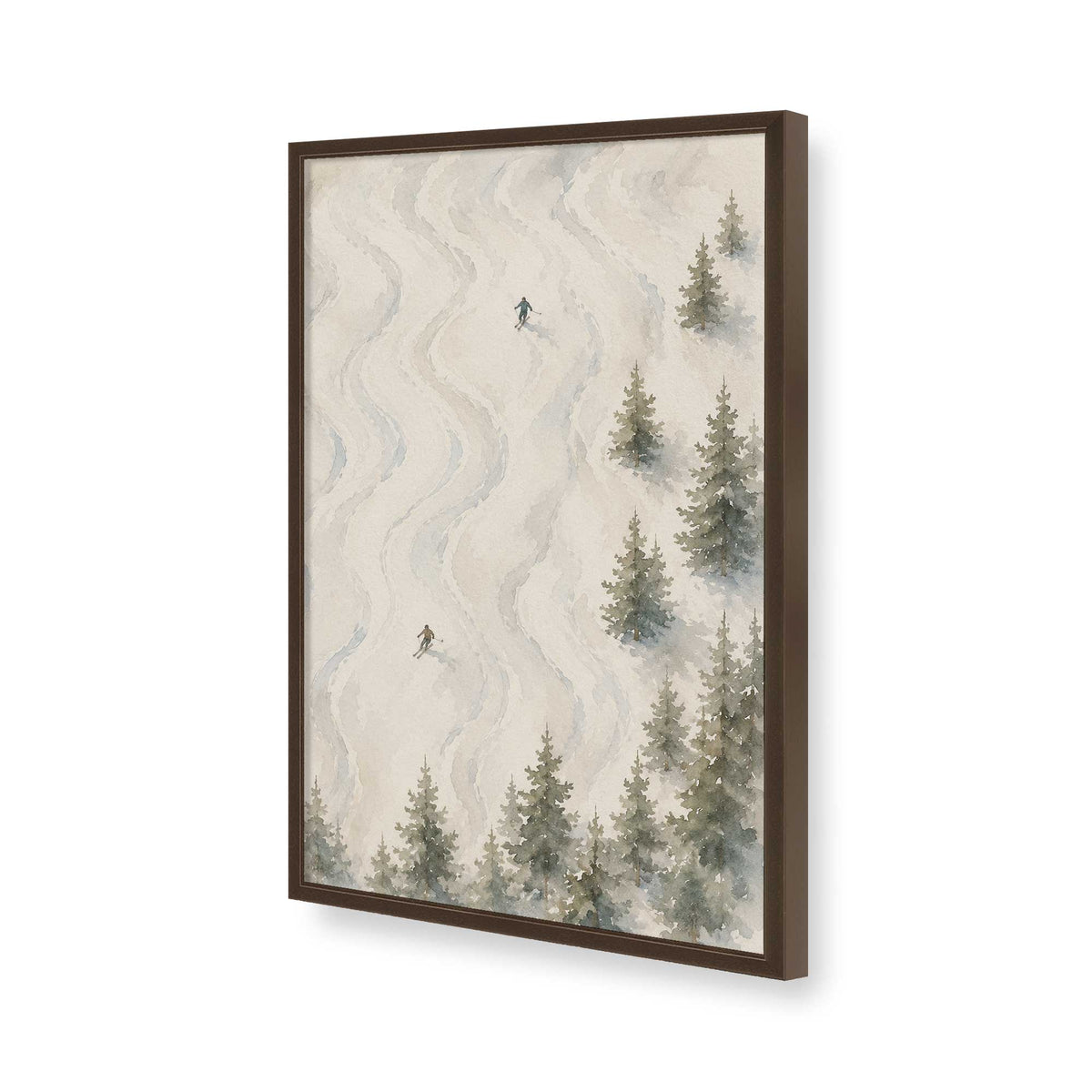 [Color:Belvinder Brown], Picture of art in a Belvinder Brown frame of the corner
