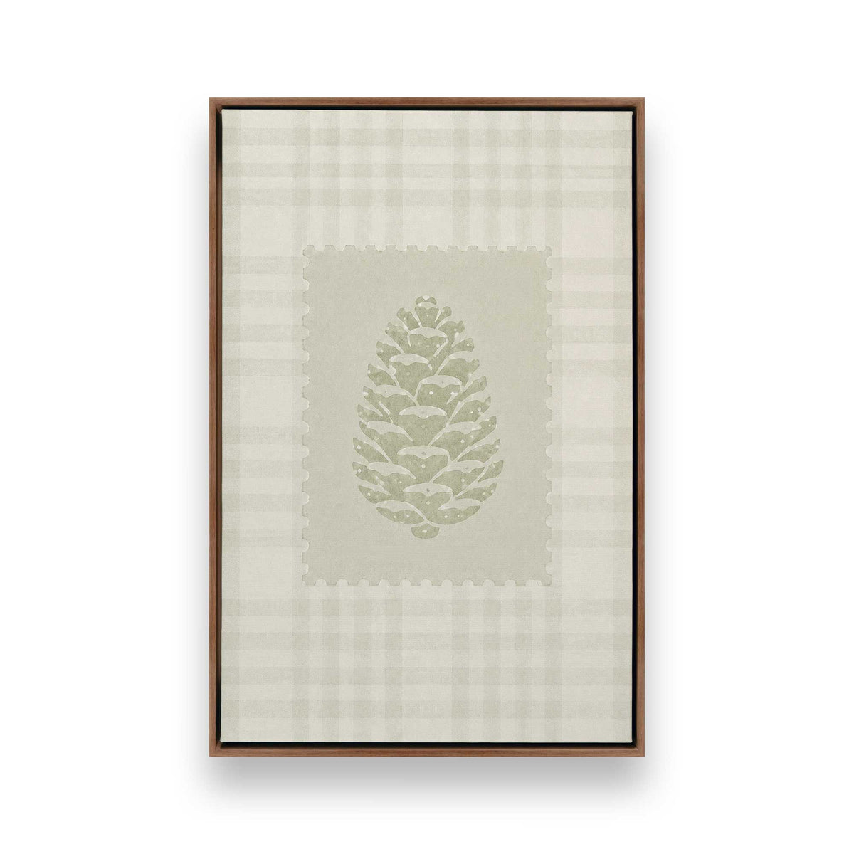 [Color:Walnut], Picture of art in a Walnut frame