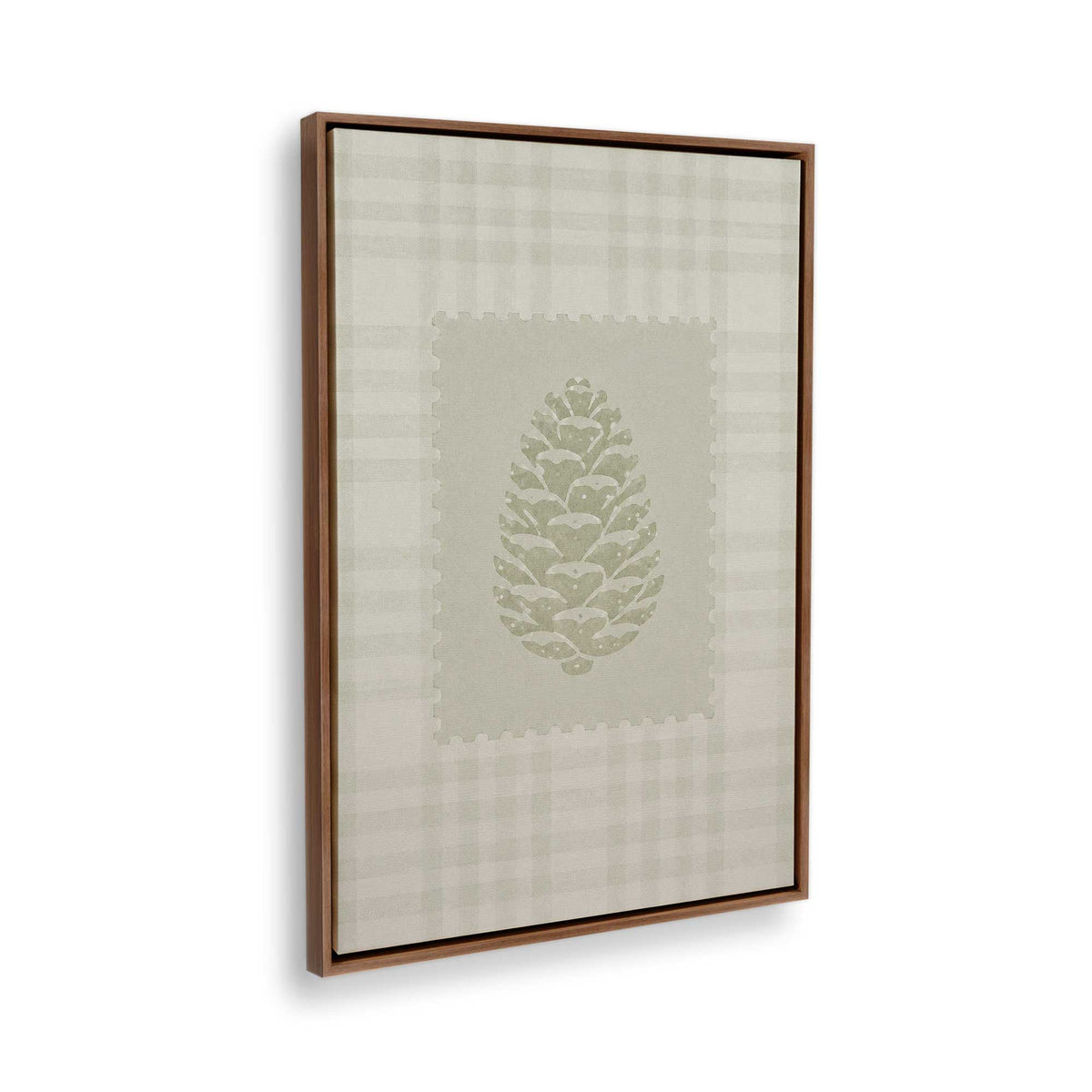 [Color:Walnut], Picture of the corner of the art