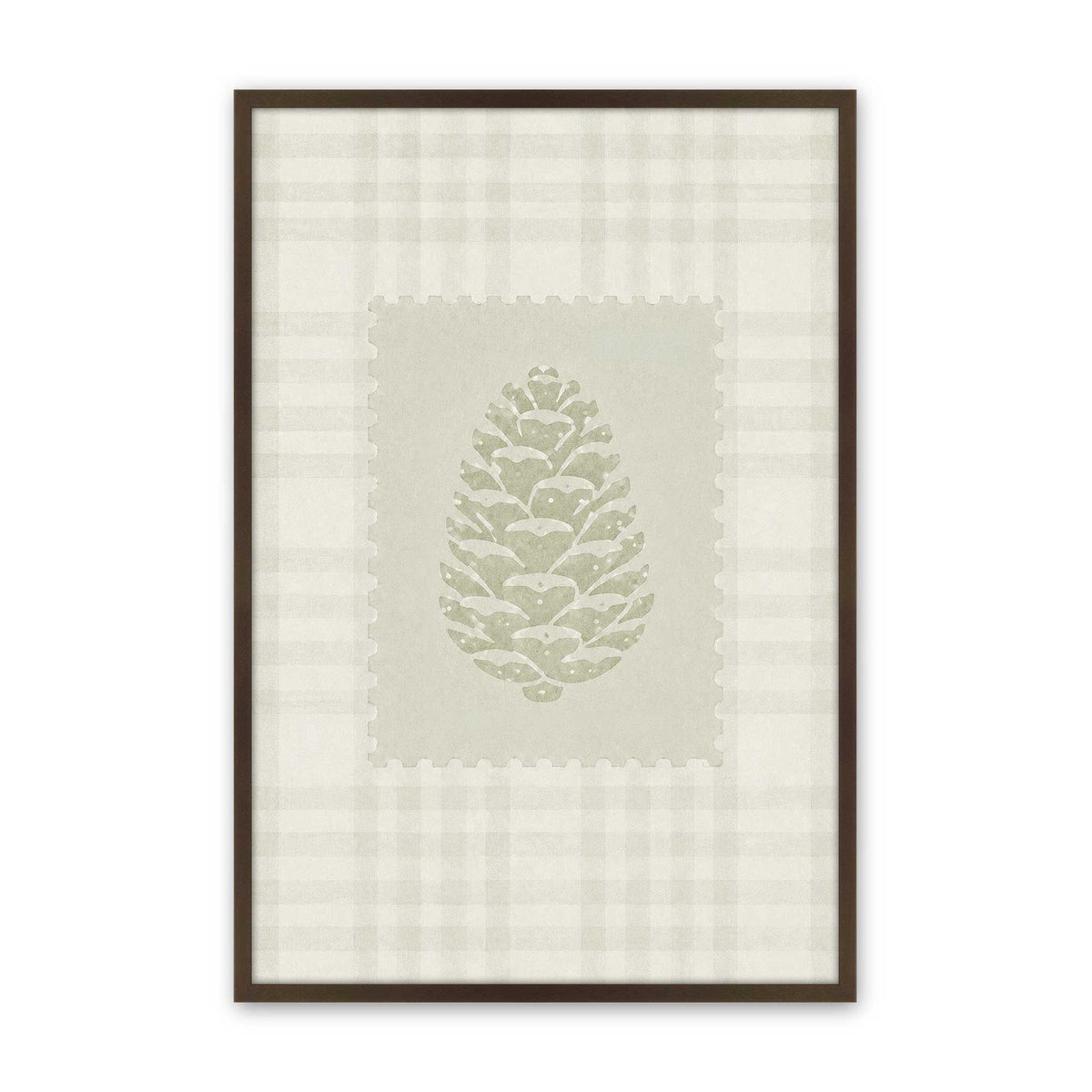 [Color:Belvinder Brown], Picture of art in a Belvinder Brown frame