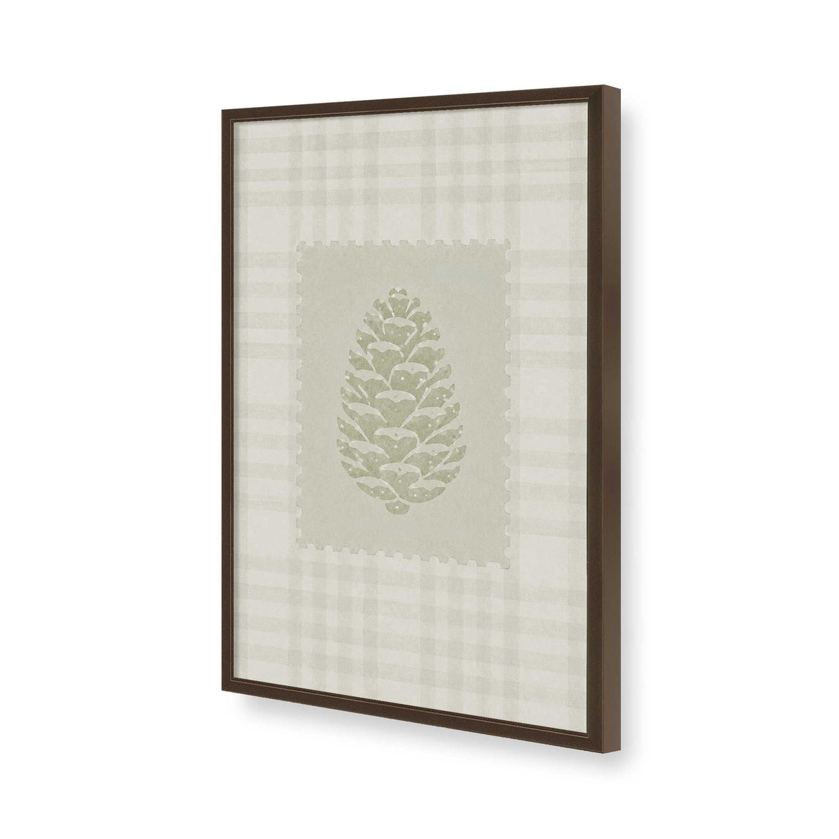 [Color:Belvinder Brown], Picture of art in a Belvinder Brown frame of the corner
