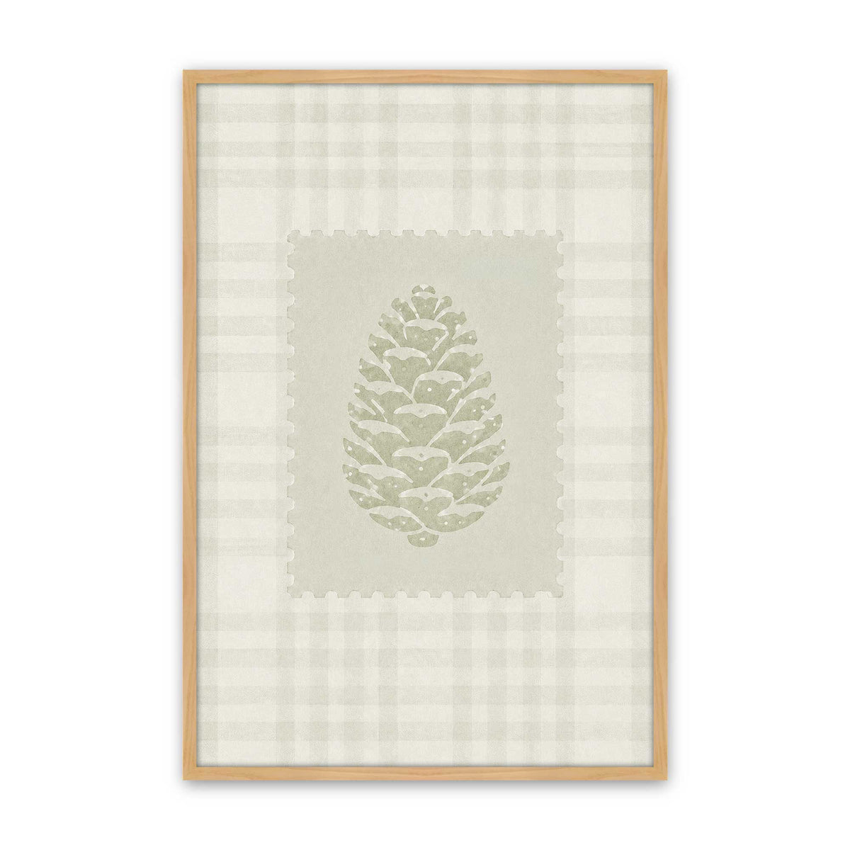 [Color:American Maple], Picture of art in a American Maple frame