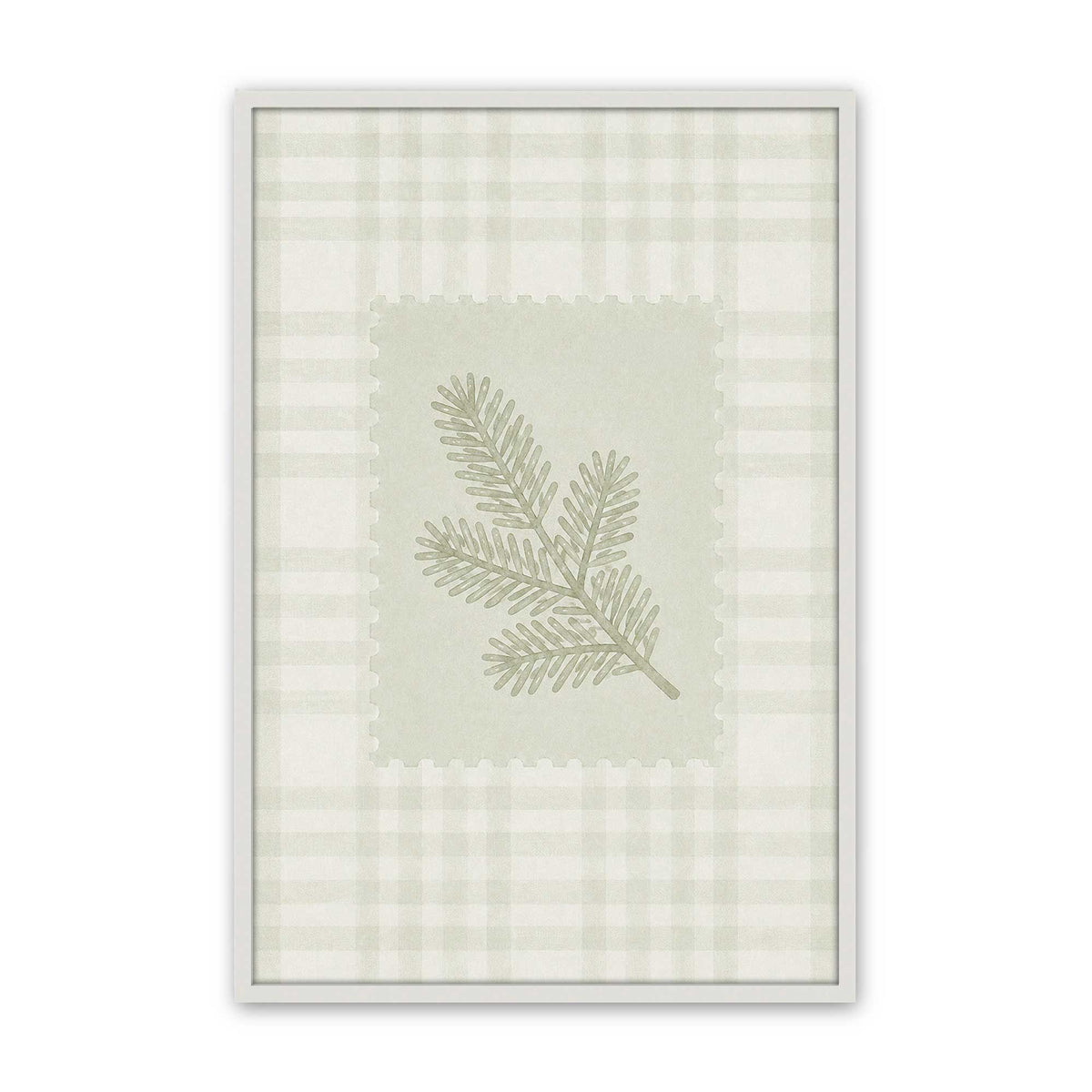 [Color:Opaque White], Picture of art in an Opaque White frame