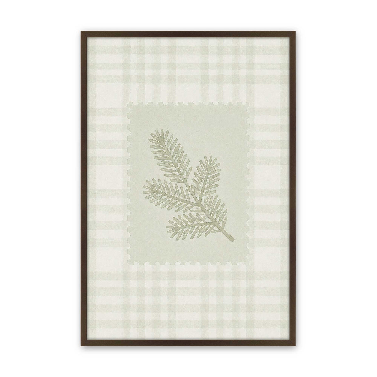 [Color:Belvinder Brown], Picture of art in a Belvinder Brown frame