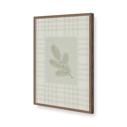 [Color:Walnut], Picture of art in a Walnut frame of the corner