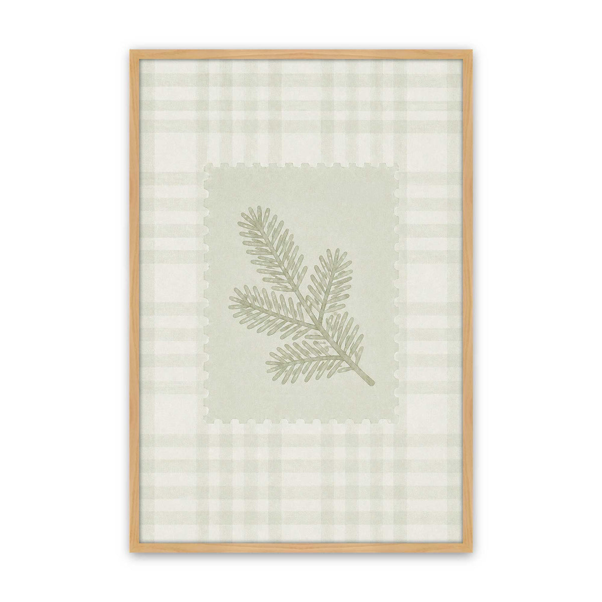 [Color:American Maple], Picture of art in a American Maple frame